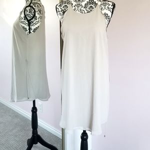 Nude slip dress Naked Zebra